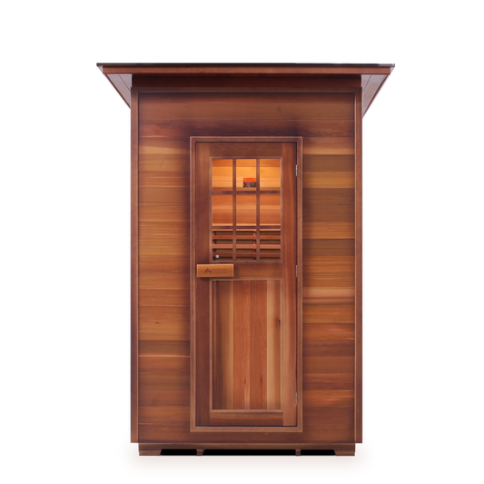 Enlighten MoonLight - 2 Slope Dry Traditional Home Sauna T-36376