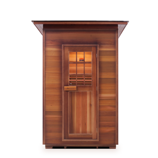 Enlighten MoonLight - 2 Slope Dry Traditional Home Sauna T-36376