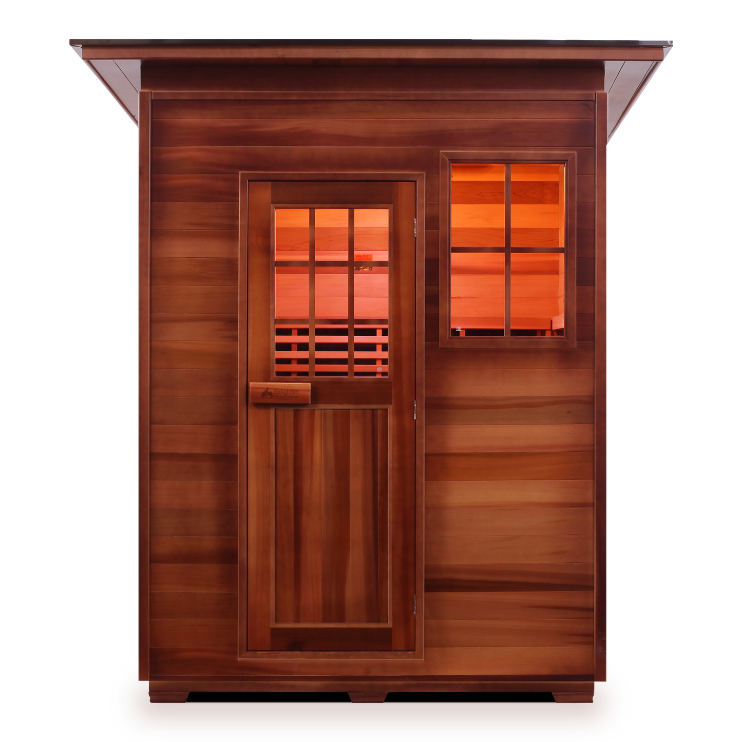 Enlighten SIERRA - 3 Slope Full Spectrum Infrared Outdoor Home Sauna 36377