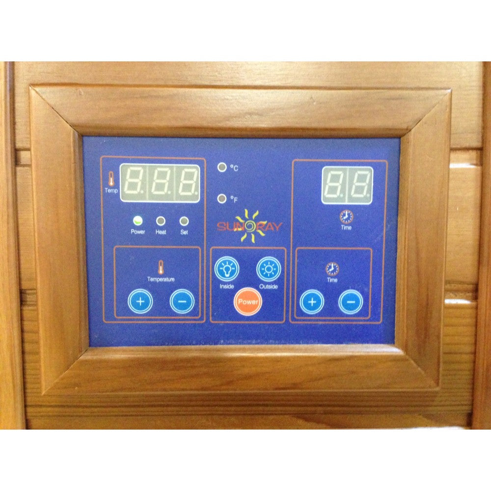 SunRay Cordova 200K1 2 Person Infrared Home Sauna