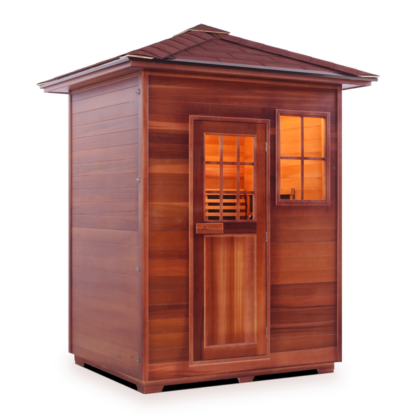 Enlighten SIERRA - 3 Peak Full Spectrum Infrared Home Sauna 16377