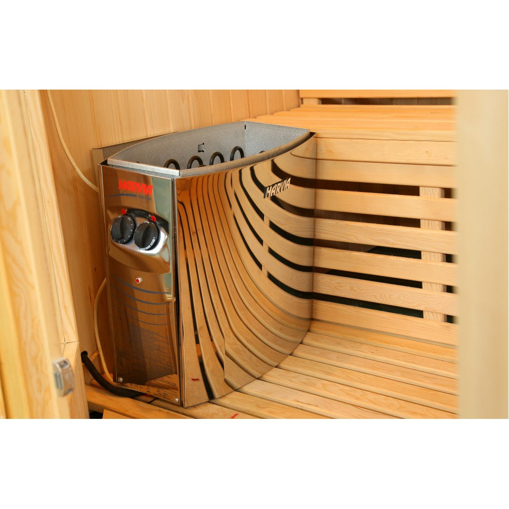 SunRay Rockledge 2 Person Traditional Indoor Infrared Home Sauna 200LX