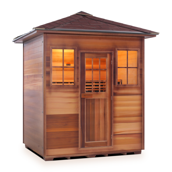 Enlighten SIERRA - 4 Peak Full Spectrum Infrared Home Sauna 16378