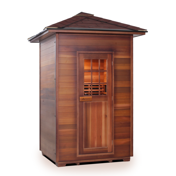 Enlighten SIERRA - 2 Peak Full Spectrum Infrared Home Sauna 16376