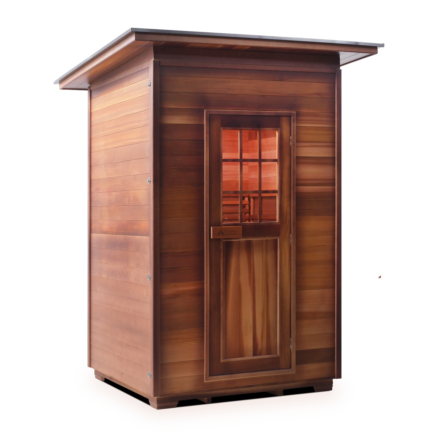 Enlighten MoonLight - 2 Slope Dry Traditional Home Sauna T-36376