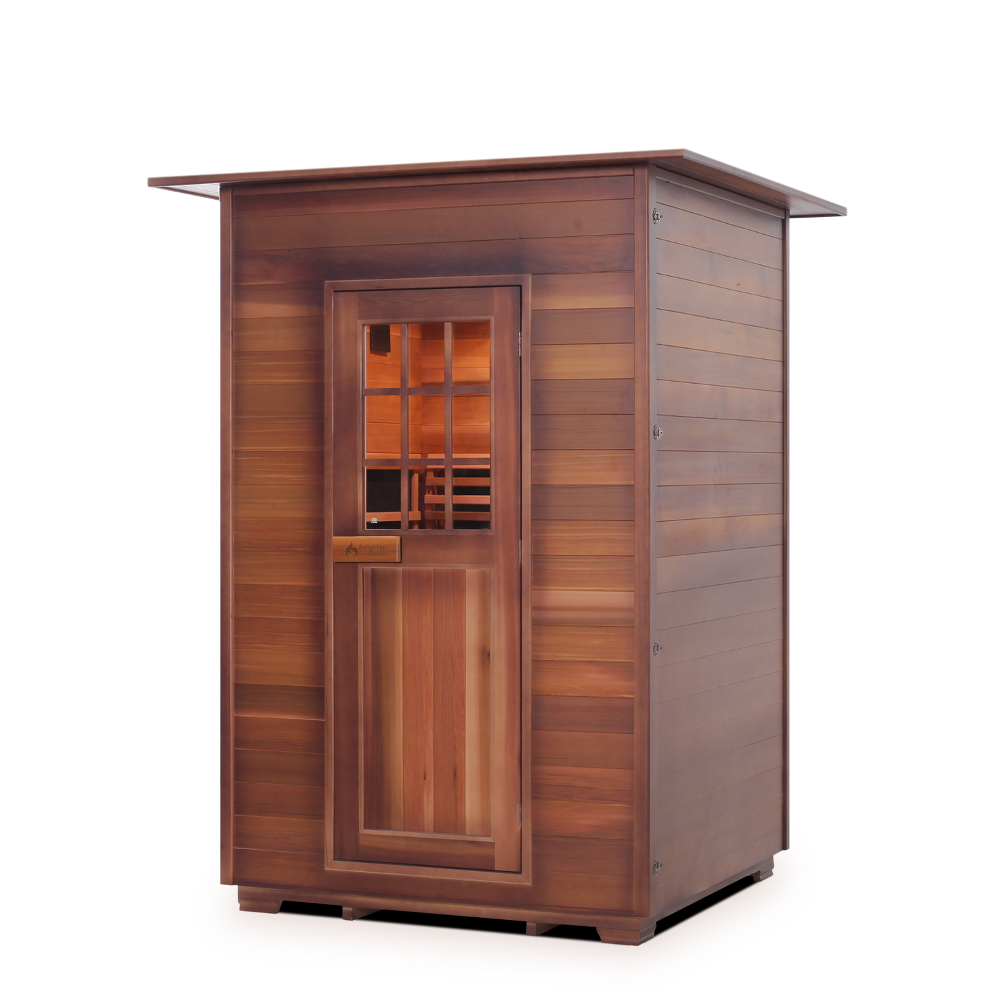 Enlighten SAPPHIRE - 2 Person Hybrid Indoor Infrared/Traditional Home Sauna HI-16376