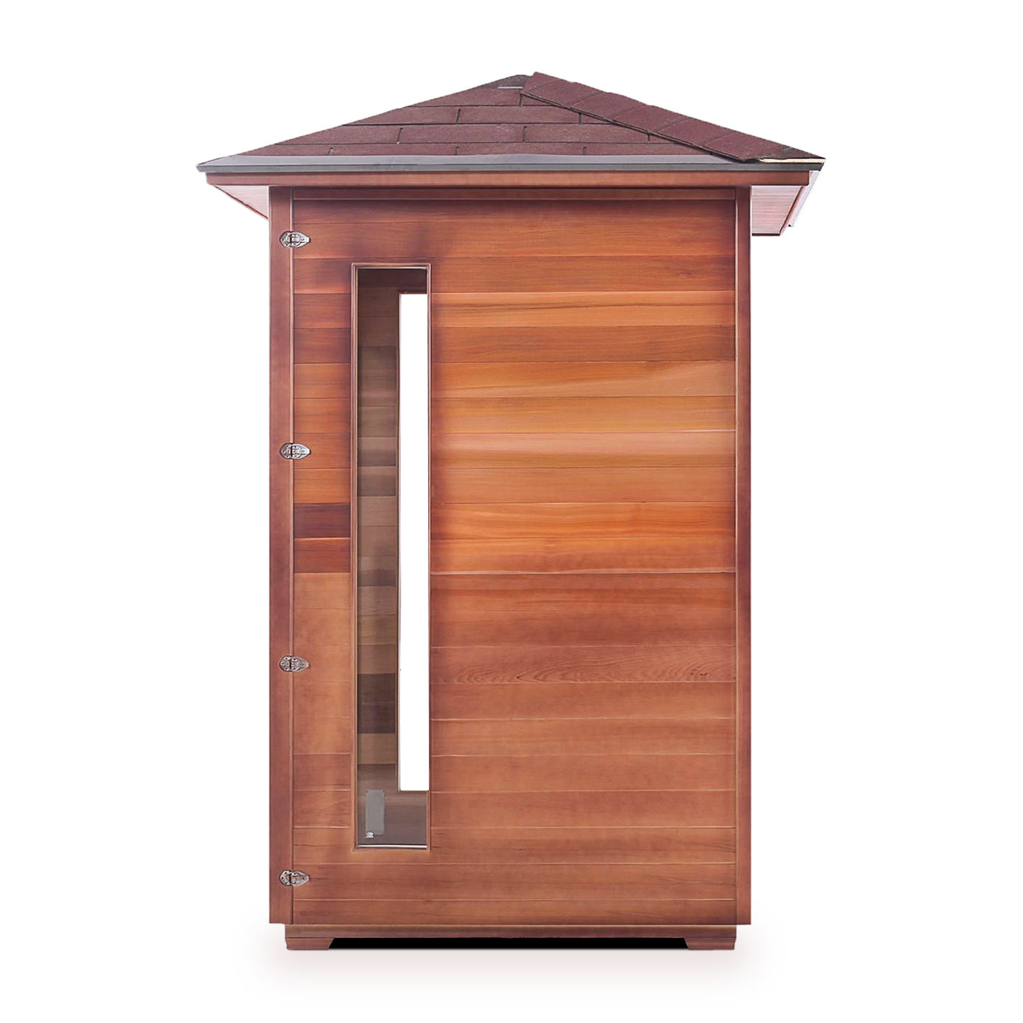 Enlighten Rustic 2 Peak Full Spectrum Infrared Home Sauna # 17376