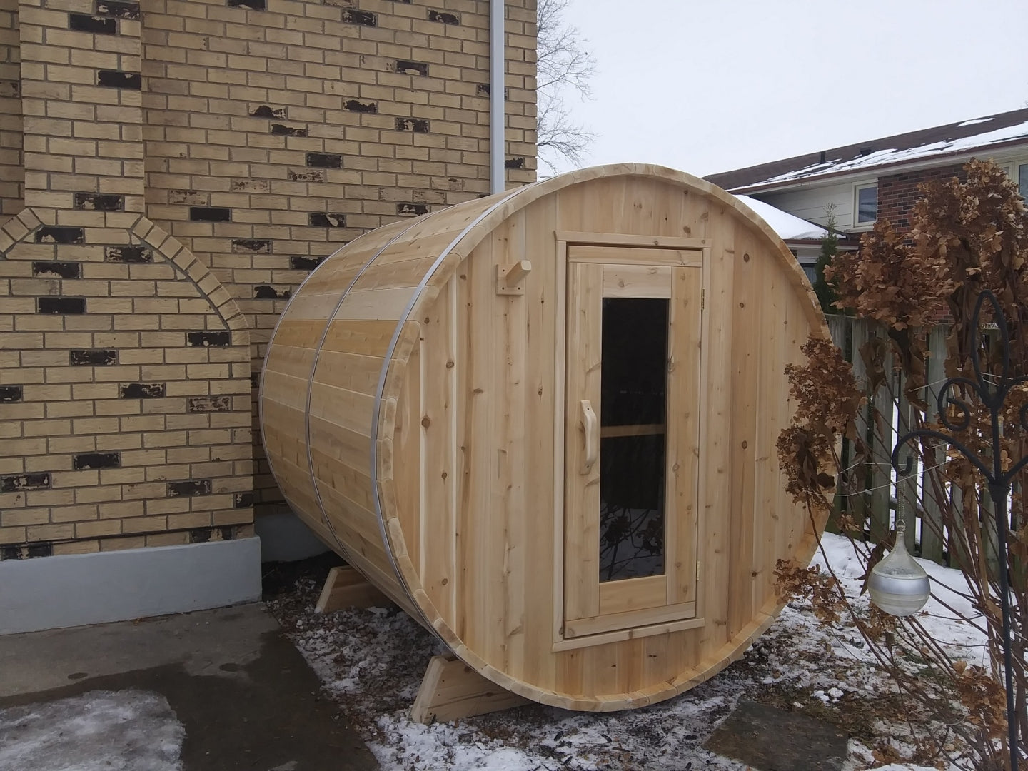 Canadian Timber Harmony CTC22W 4 Person Outdoor Traditional Home Sauna