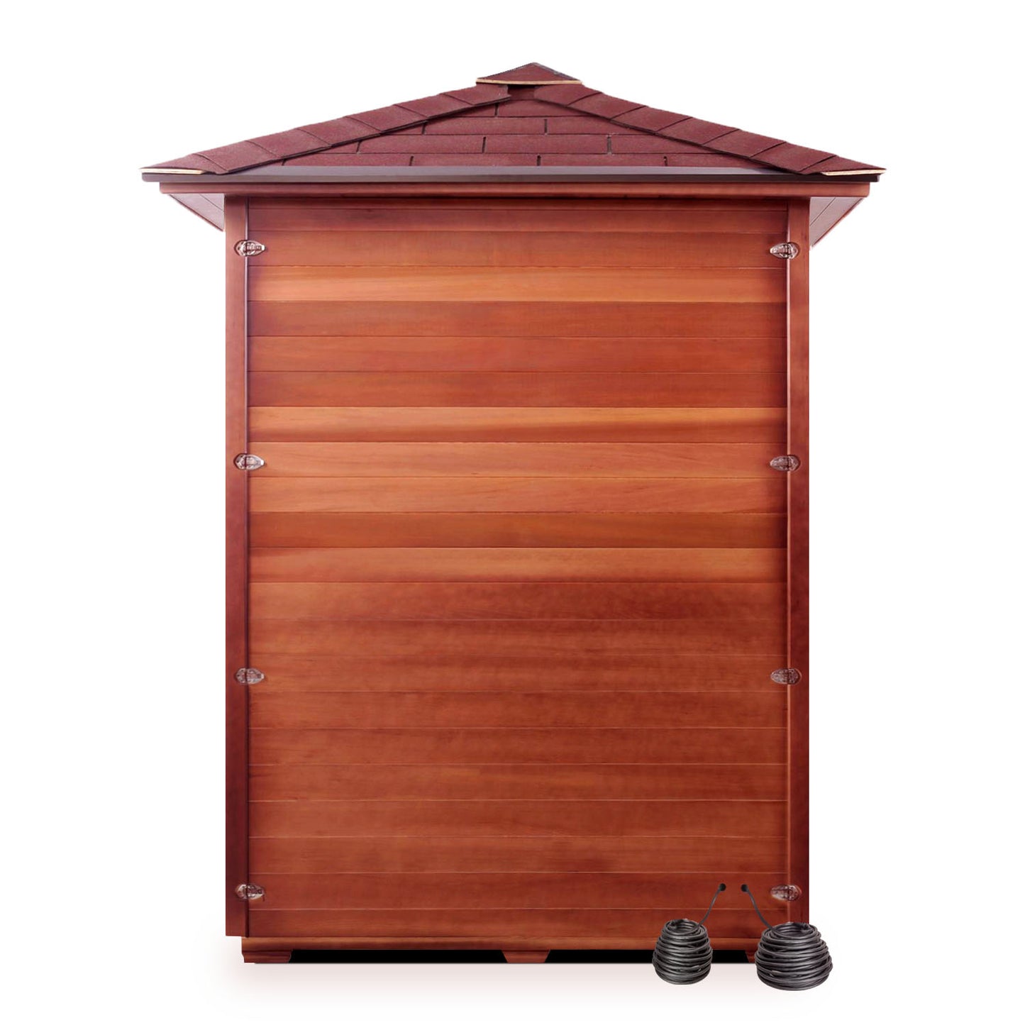 Enlighten SAPPHIRE - 2 Peak Hybrid Infrared/Traditional Outdoor Home Sauna H-16376