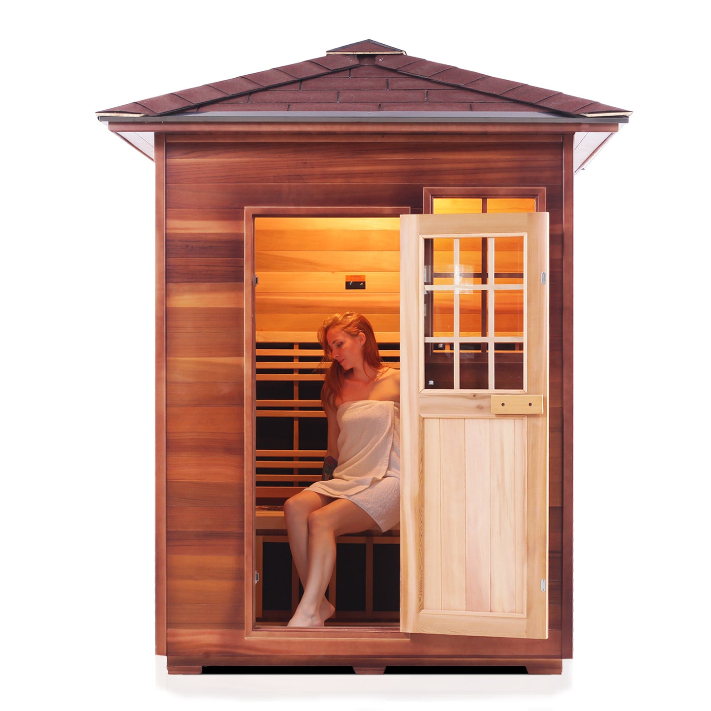 Enlighten SIERRA - 3 Peak Full Spectrum Infrared Home Sauna 16377