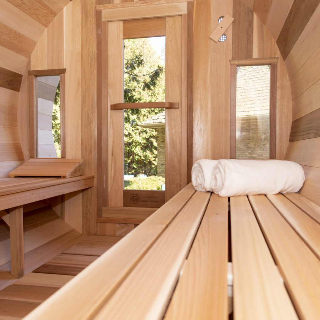 Canadian Timber Tranquility CTC2345 Outdoor Home Sauna