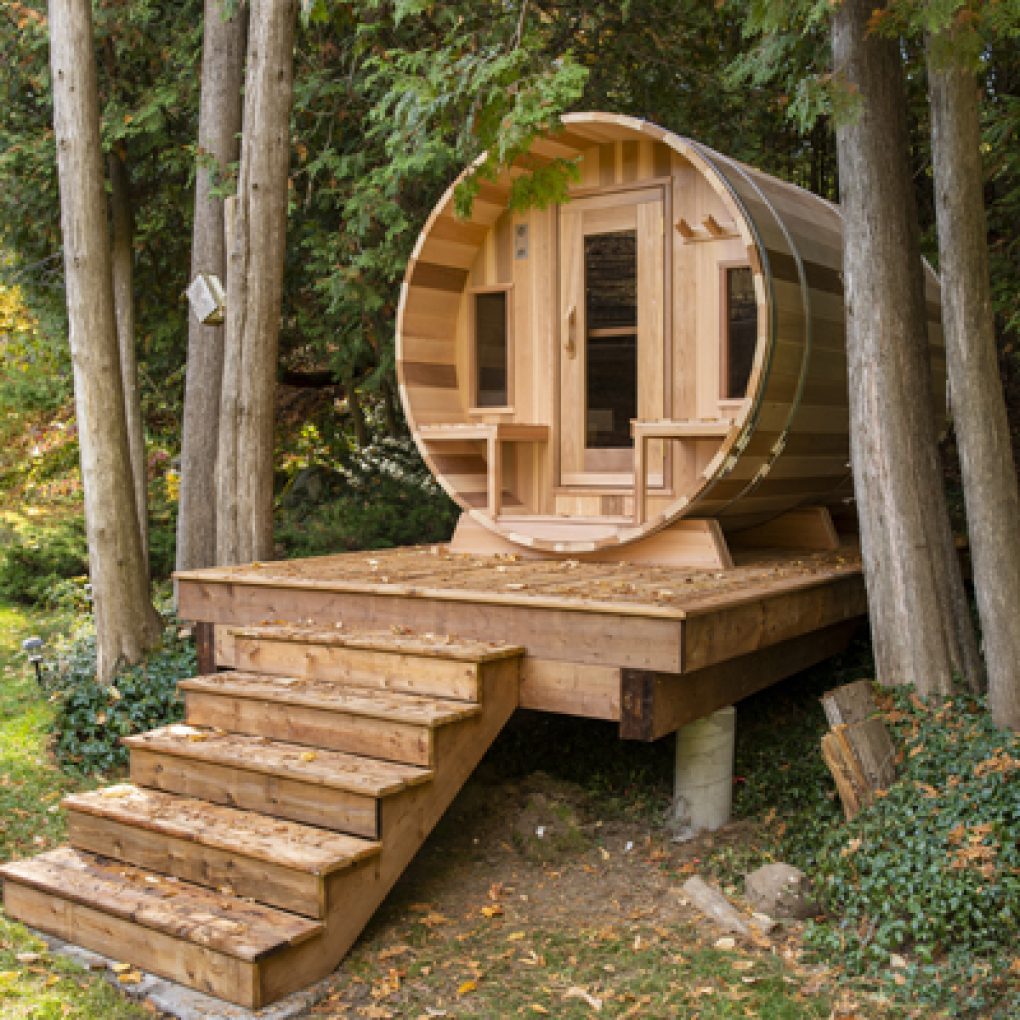 Canadian Timber Tranquility CTC2345 Outdoor Home Sauna