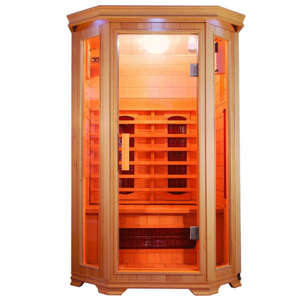 SunRay Heathrow 200W 2 Person Indoor Infrared Home Sauna